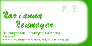 marianna neumeyer business card